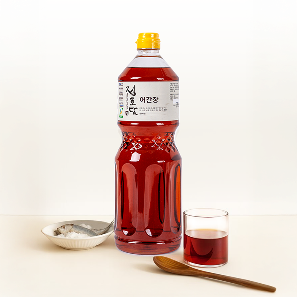 [정토담] 국내산 멸치와 간수로 만든 어간장 1.8L