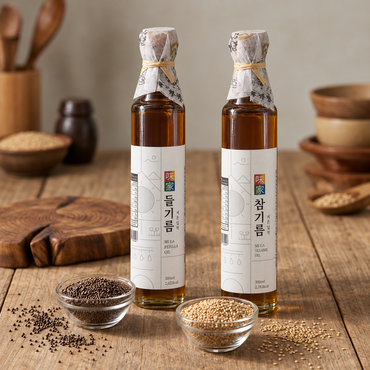 [서원당] 들깨 100% 미가 들기름 300ml - 저온착유