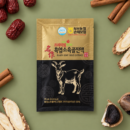 [한국팜제약] 프리미엄 흑염소육골진액 1 박스 (70 mL × 30포)