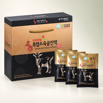 [한국팜제약] 프리미엄 흑염소육골진액 1 박스 (70 mL × 30포)