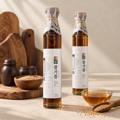 [서원당] 들깨 100% 미가 들기름 300ml- 저온착유