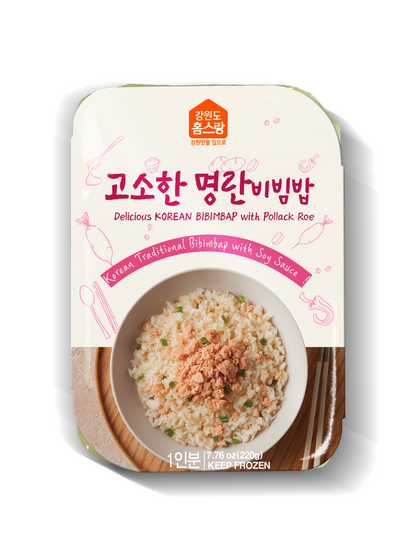 [강원도 홈스랑] 고소한 명란 비빔밥 220g