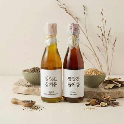 [서원당] 참깨 100% 방앗간 들기름 300ml- 고소한 향과 맛