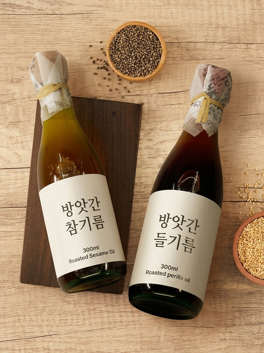 [서원당] 참깨 100% 방앗간 들기름 300ml- 고소한 향과 맛
