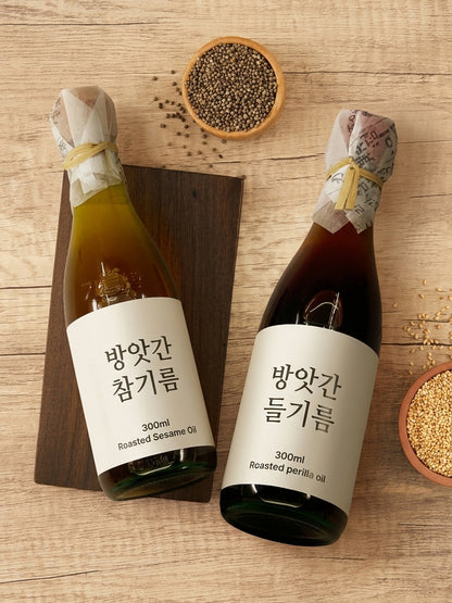 [서원당] 참깨 100% 방앗간 들기름 300ml- 고소한 향과 맛