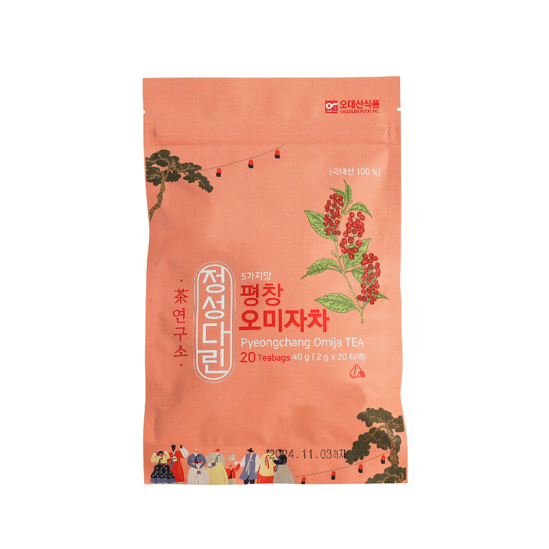 [Odaesan Foods] Pyeongchang Omija Tea, Carefully Brewed