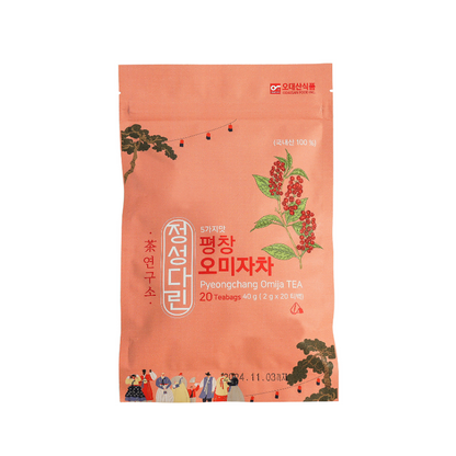 [Odaesan Foods] Pyeongchang Omija Tea, Carefully Brewed