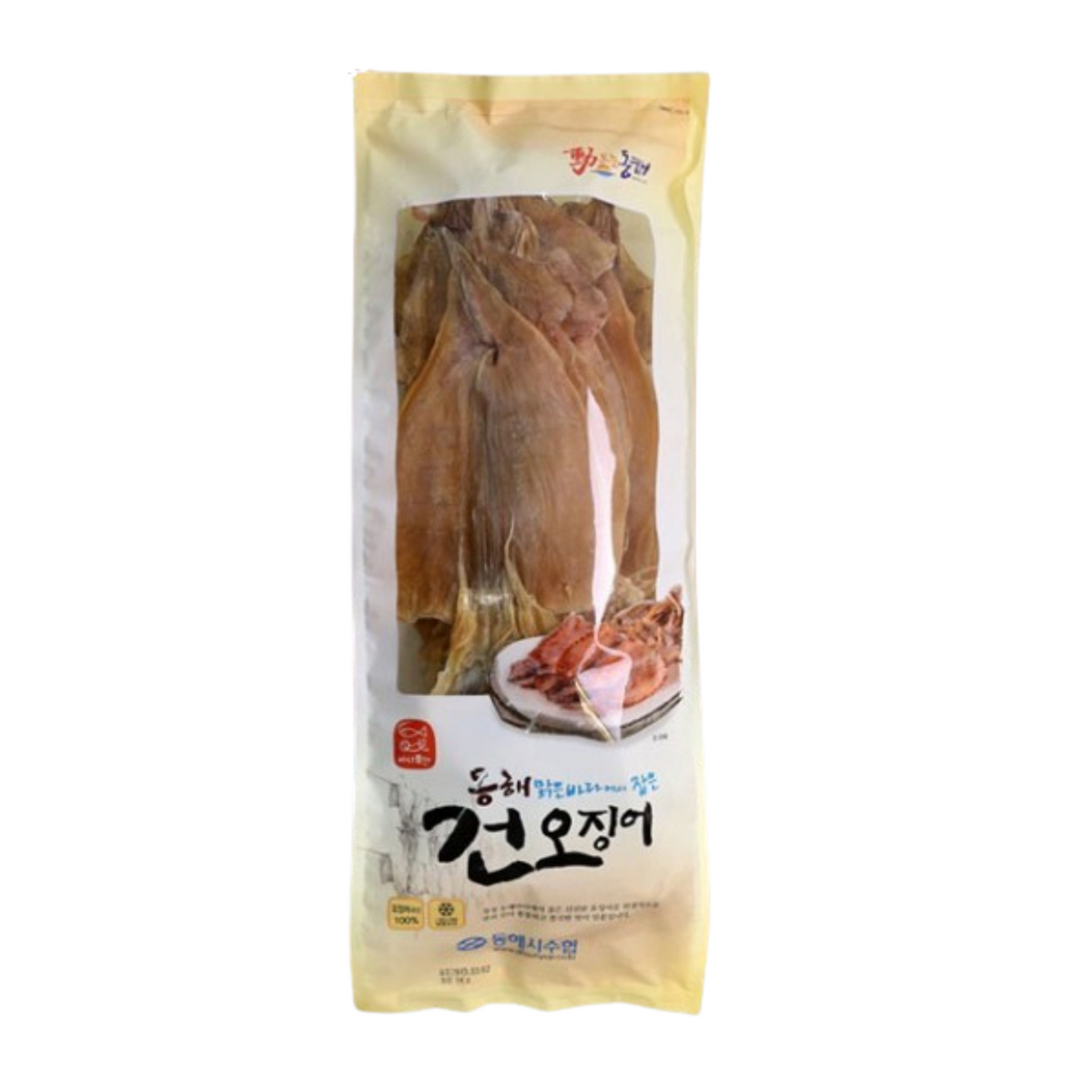 [동해시 수협] 국산 건오징어 5미 - 동해 원양 자연 건조
